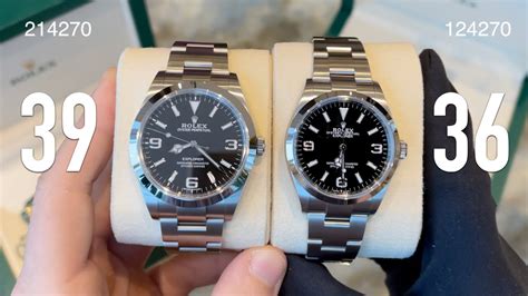 rolex 124270 vs 214270|rolex 124270 lug to.